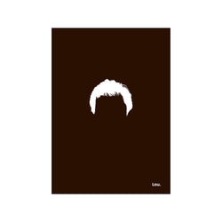 Lou - Black — Art print by Mugstars CO from Poster & Frame