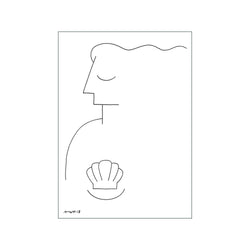 Lover Of The Sea — Art print by Augusto B. M. from Poster & Frame