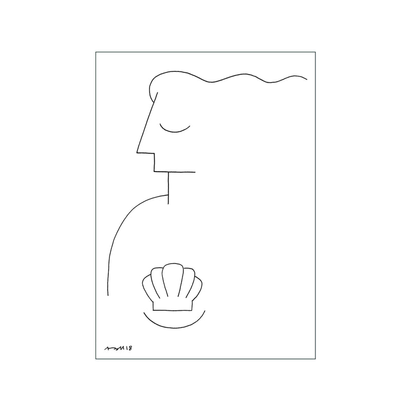 Lover Of The Sea — Art print by Augusto B. M. from Poster & Frame