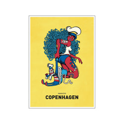 Maneater — Art print by Copenhagen Poster from Poster & Frame
