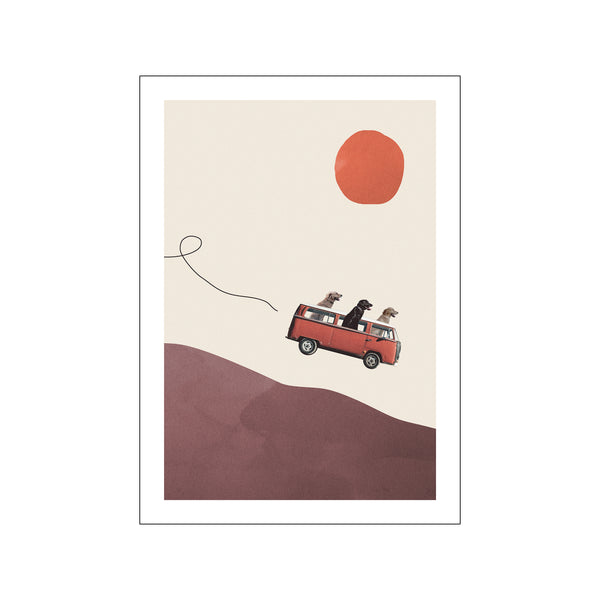 Maarten Léon - Adventure gang — Art print by PSTR Studio from Poster & Frame