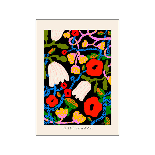 Madelen - Wild flowers — Art print by PSTR Studio from Poster & Frame