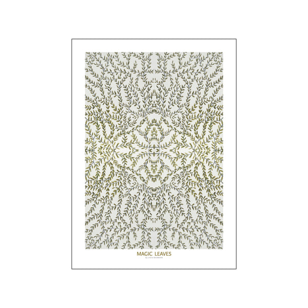 Magic Leaves — Art print by Lydia Wienberg from Poster & Frame