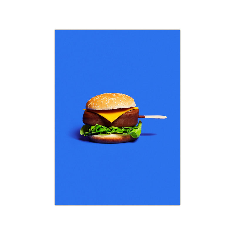 Magnum burger — Art print by Supermercat from Poster & Frame