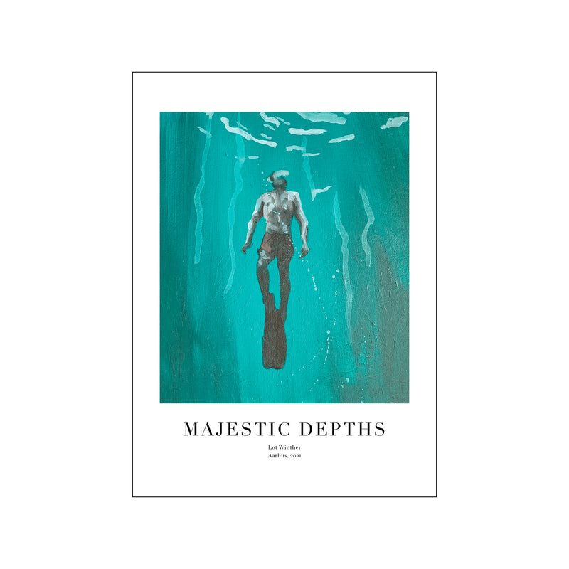 Majestic Depths — Art print by Lot Winther from Poster & Frame