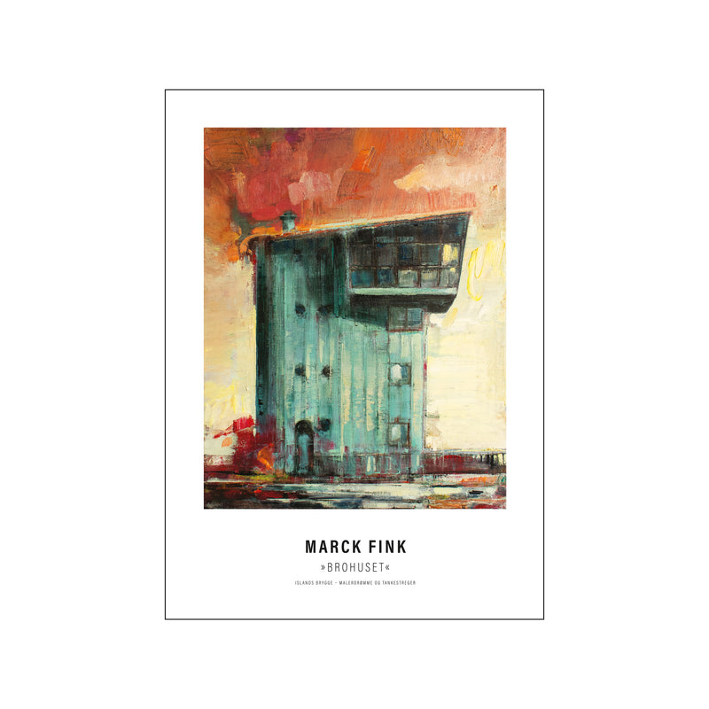 Brohuset — Art print by Marck Fink from Poster & Frame