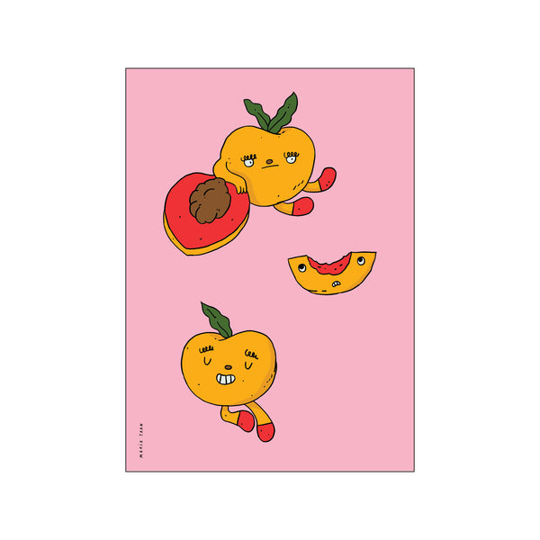 Peach — Art print by Maria Tran from Poster & Frame