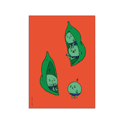 Peas — Art print by Maria Tran from Poster & Frame