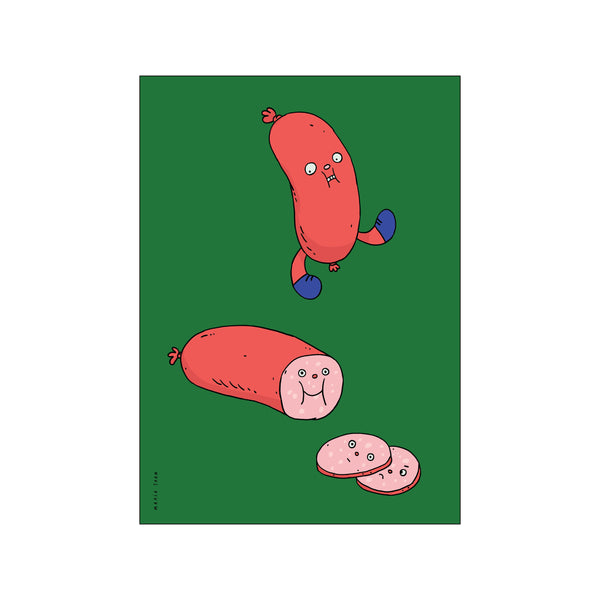 Sausage — Art print by Maria Tran from Poster & Frame