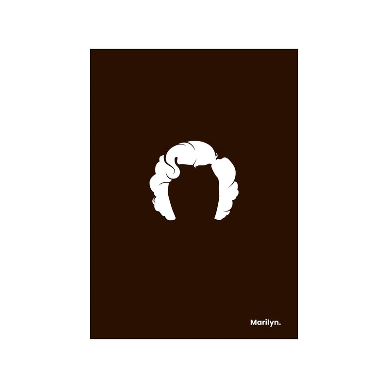Marilyn - Black — Art print by Mugstars CO from Poster & Frame