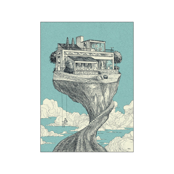 House — Art print by Martin Jørgensen from Poster & Frame
