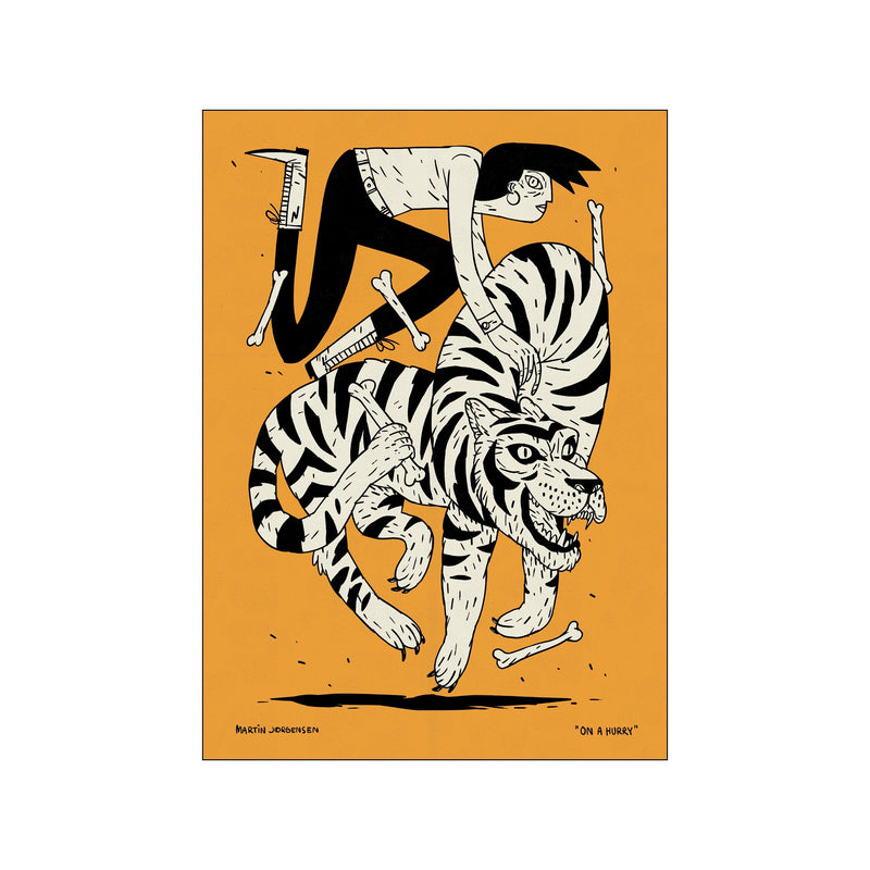 Tiger — Art print by Martin Jørgensen from Poster & Frame