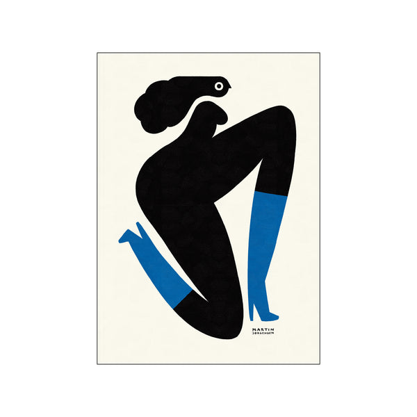 Blue boots — Art print by Martin Jørgensen from Poster & Frame