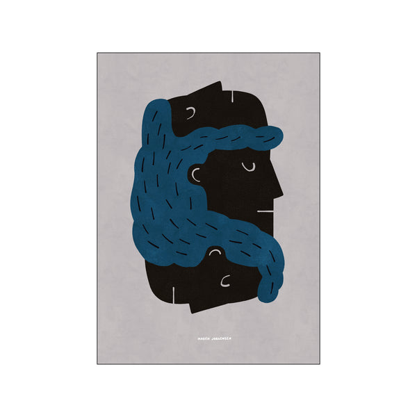 Hairstyles — Art print by Martin Jørgensen from Poster & Frame