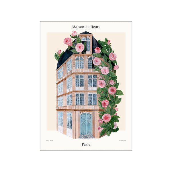 Matos - Maison de fleurs - Paris — Art print by PSTR Studio from Poster & Frame