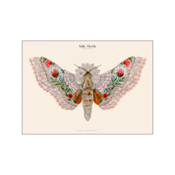 Matos - W. Morris inspired - Silk Moths no. 11 — Art print by PSTR Studio from Poster & Frame