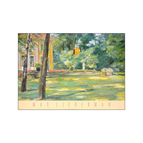 Garden Scene — Art print by Max Lieberman from Poster & Frame