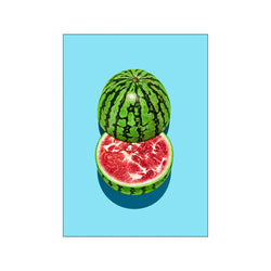 Meat Melon — Art print by Supermercat from Poster & Frame