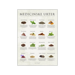Medicinske Urter — Art print by Simon Holst from Poster & Frame