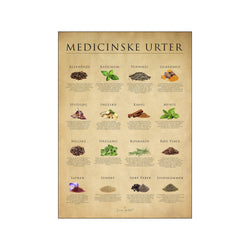 Medicinske Urter, papir — Art print by Simon Holst from Poster & Frame