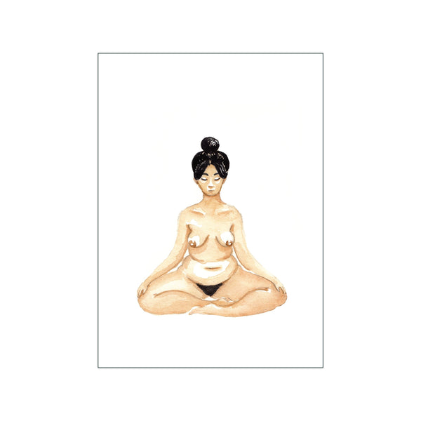 Meditation — Art print by Yoga Prints from Poster & Frame