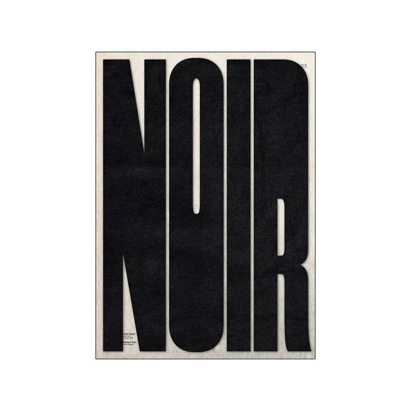 Meindl Taxer - Noir — Art print by PSTR Studio from Poster & Frame