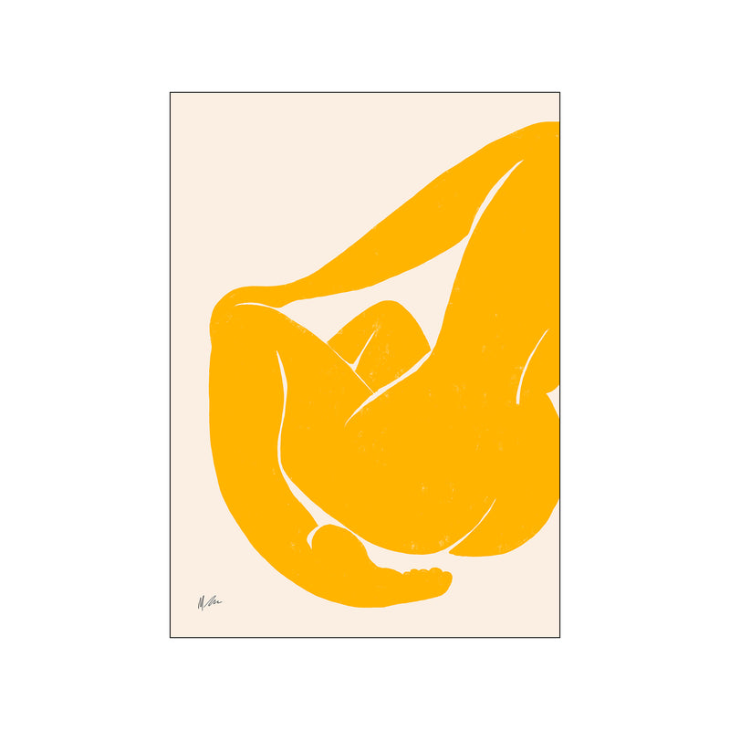 Michelle - Nu jaune — Art print by PSTR Studio from Poster & Frame