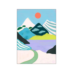 Snowscape — Art print by Michelle Carlslund from Poster & Frame
