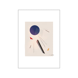Blue Core — Art print by Mie & Him from Poster & Frame