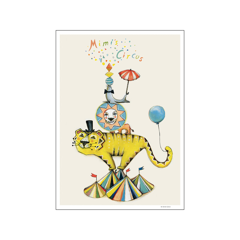 Mimmis Circus — Art print by Mimmiosa from Poster & Frame