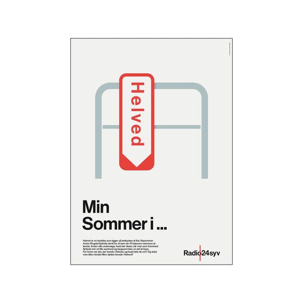 Min Sommer i Helved — Art print by Tobias Røder SHOP from Poster & Frame
