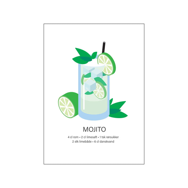 Mojito — Art print by Mette Iversen from Poster & Frame