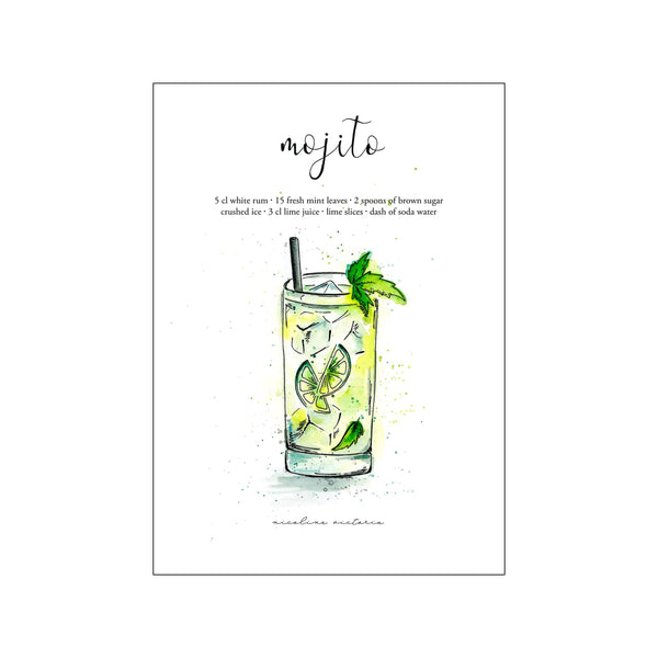 Mojito — Art print by Nicoline Victoria from Poster & Frame