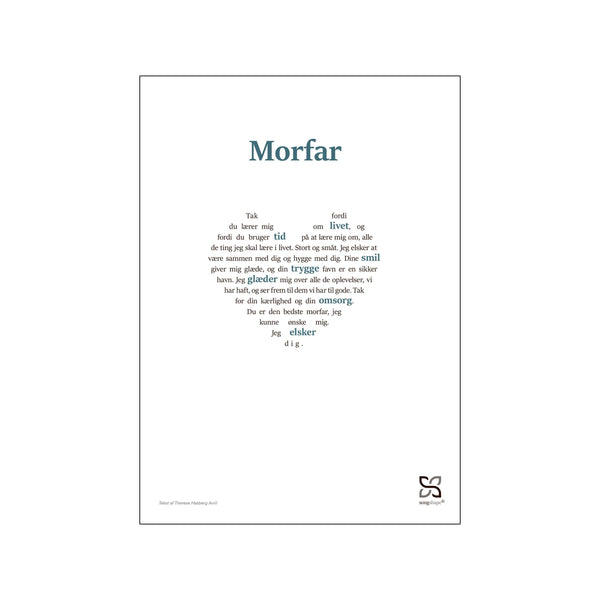 Morfar — Art print by Songshape from Poster & Frame