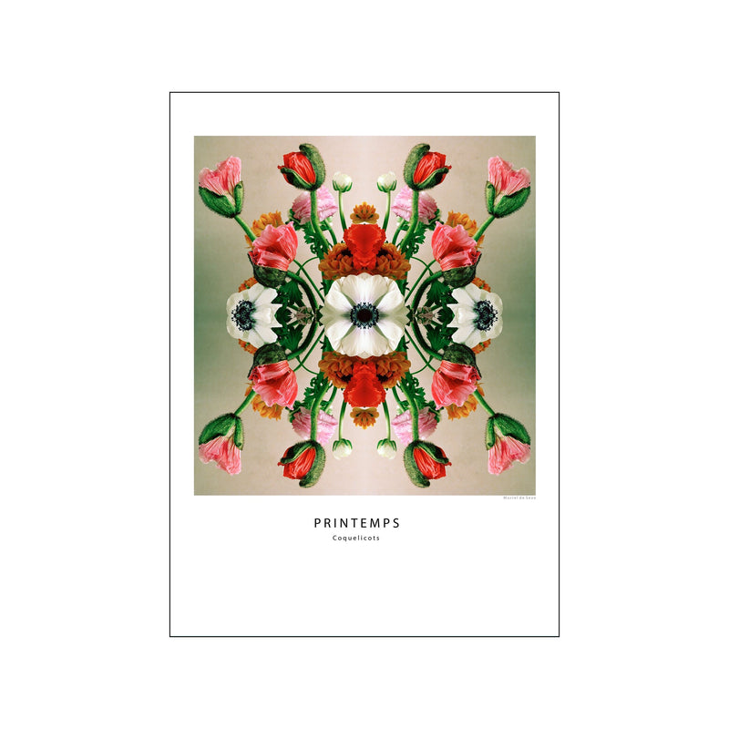 Coquelicots — Art print by Muriel de Seze from Poster & Frame