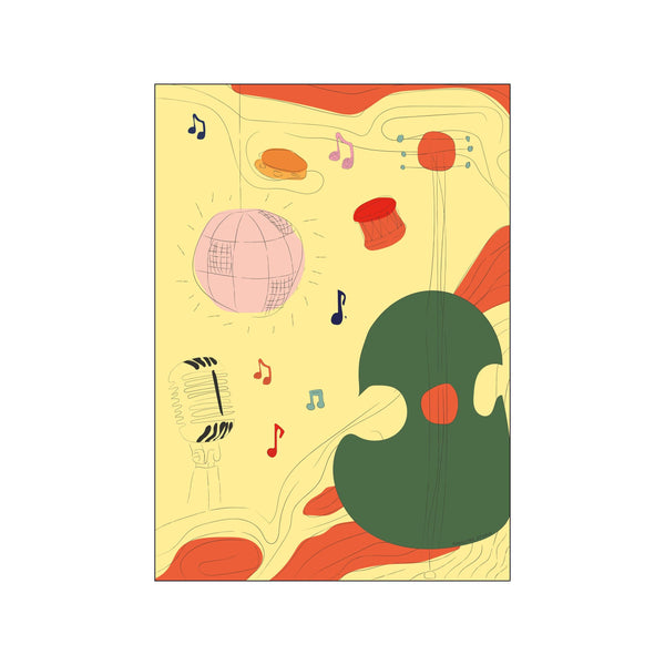 Musical — Art print by Prints Please from Poster & Frame