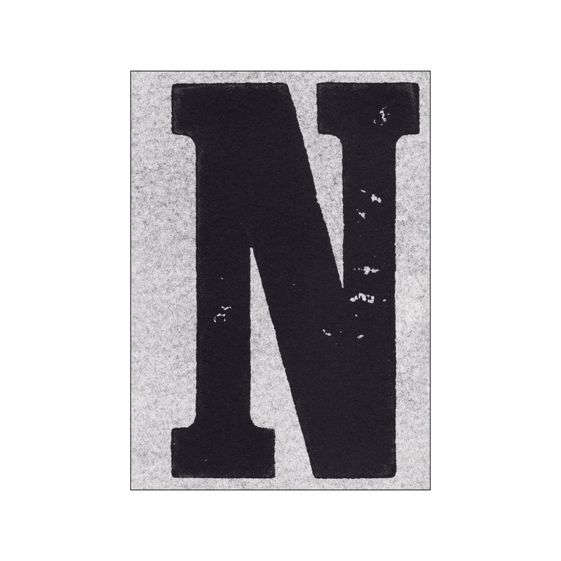 N — Art print by Pernille Folcarelli from Poster & Frame