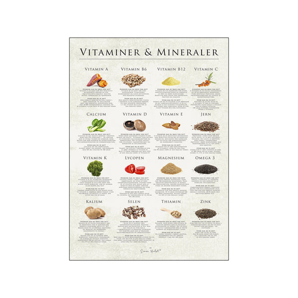 Naturens Vitaminer — Art print by Simon Holst from Poster & Frame