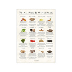 Naturens Vitaminer, sten — Art print by Simon Holst from Poster & Frame