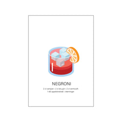 Negroni — Art print by Mette Iversen from Poster & Frame