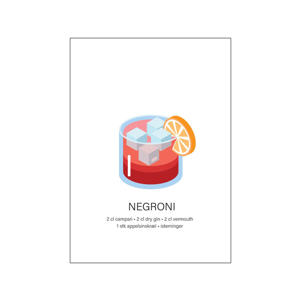 Negroni — Art print by Mette Iversen from Poster & Frame
