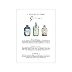 Gin Guide — Art print by Nicoline Victoria from Poster & Frame
