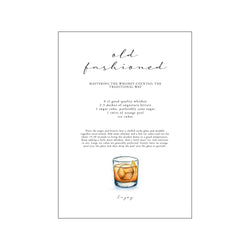 Old Fashioned — Art print by Nicoline Victoria from Poster & Frame