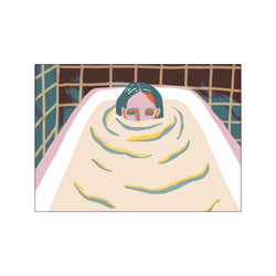 Bathtub — Art print by Nina Dissing from Poster & Frame