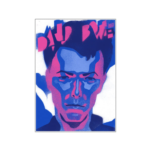 David Bowie — Art print by Nis Nielsen from Poster & Frame