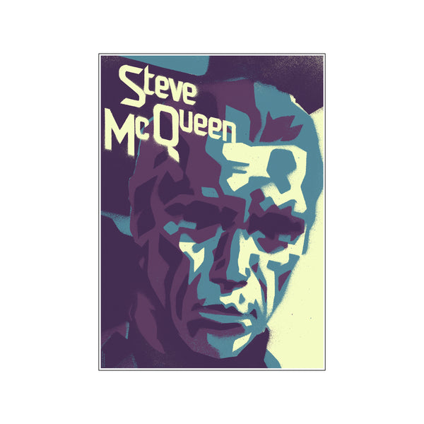 Steve McQueen — Art print by Nis Nielsen from Poster & Frame