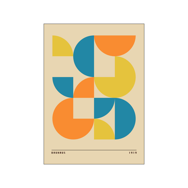 Bauhaus abstract — Art print by Nordd Studio from Poster & Frame