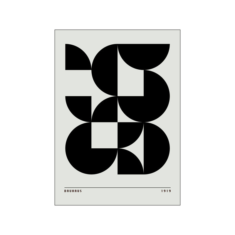 Circles of Bauhaus — Art print by Nordd Studio from Poster & Frame