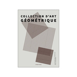 Collection d'art geometrique square — Art print by Nordd Studio from Poster & Frame