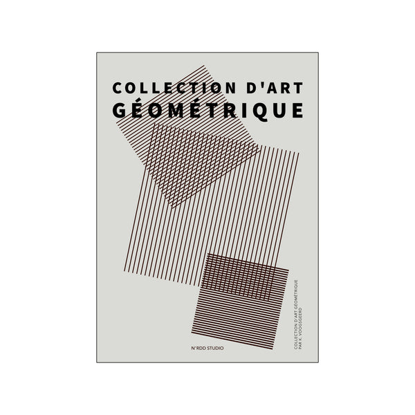 Collection d'art geometrique square — Art print by Nordd Studio from Poster & Frame